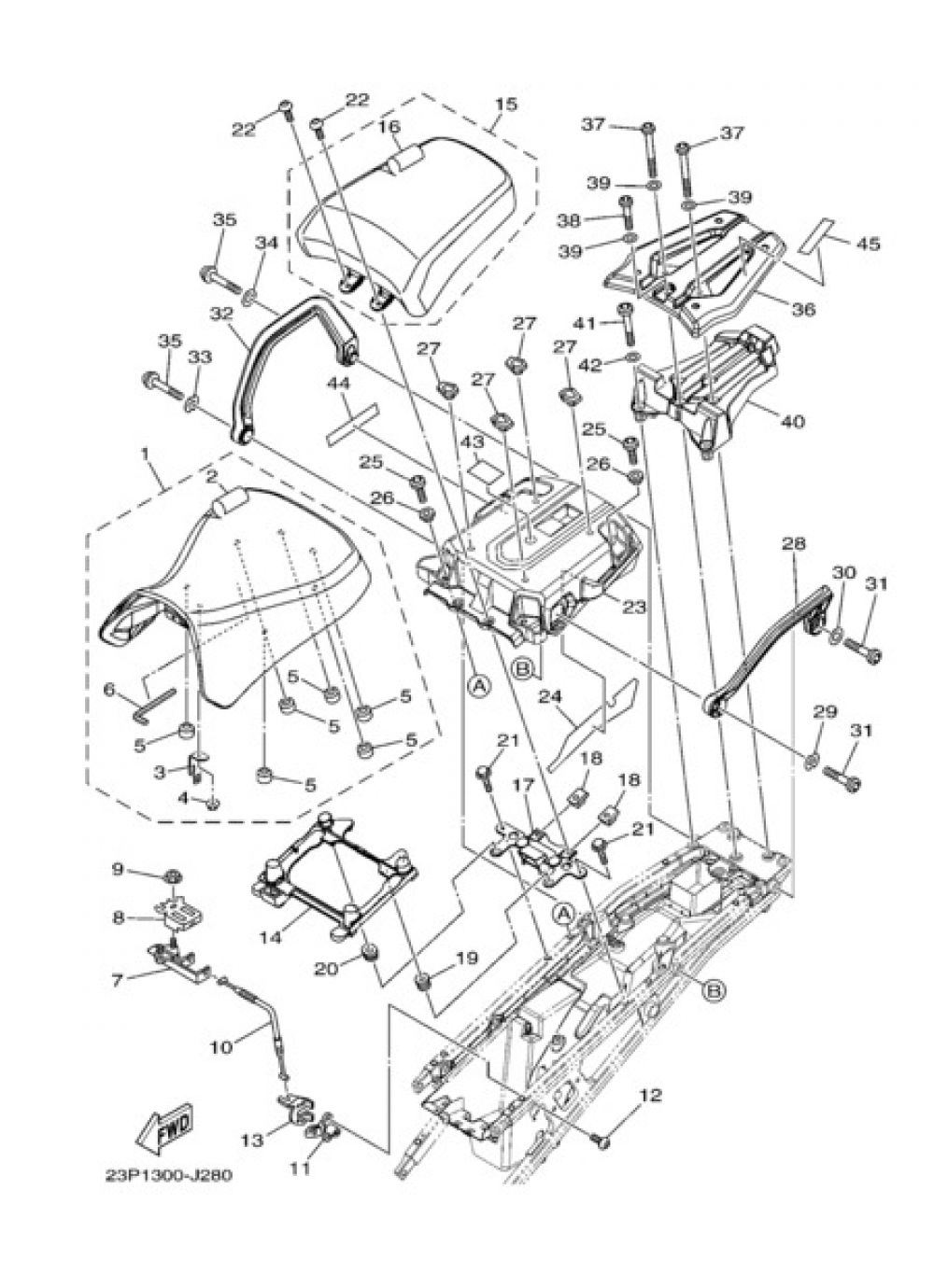 SEAT Yamaha XT1200Z SuperTenere 2010