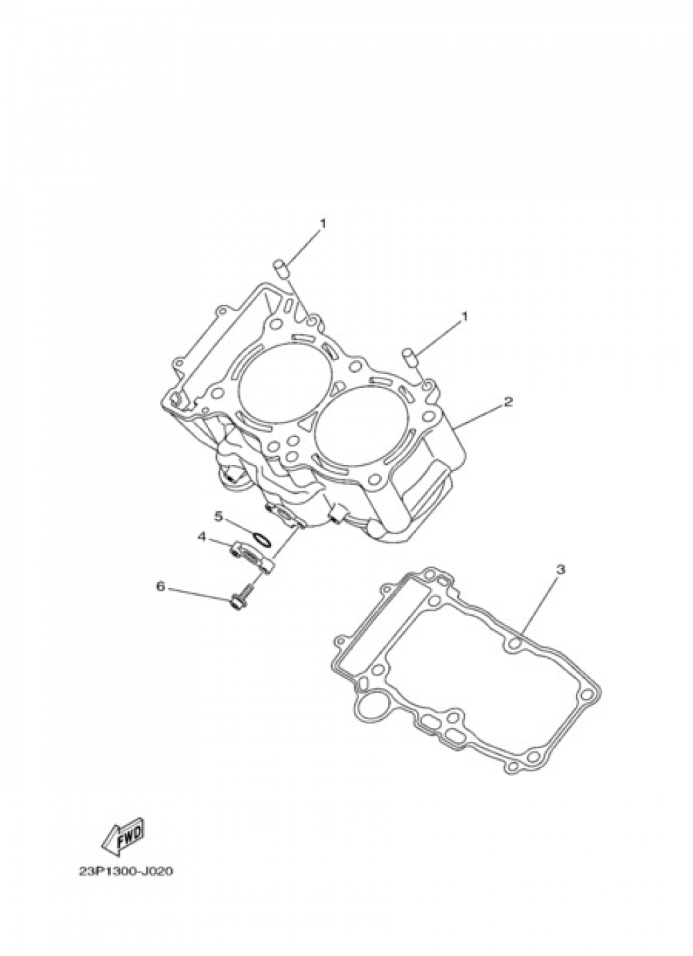 CYLINDER Yamaha XT1200Z SuperTenere 2010
