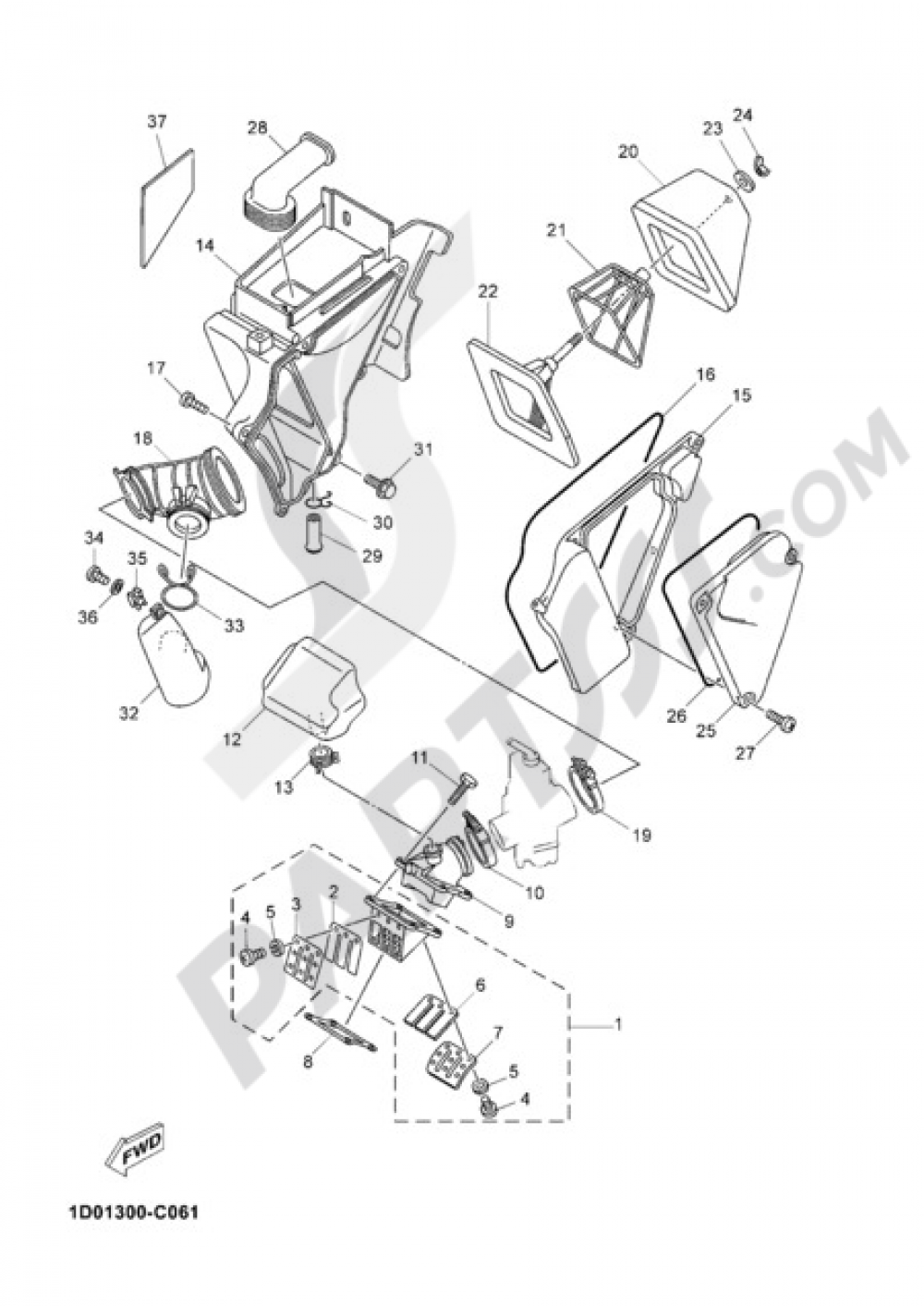 ADMISION Yamaha DT125RE 2004