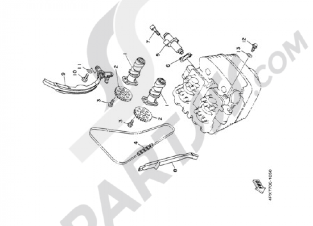 CAMSHAFT CHAIN Yamaha TT250R 2002