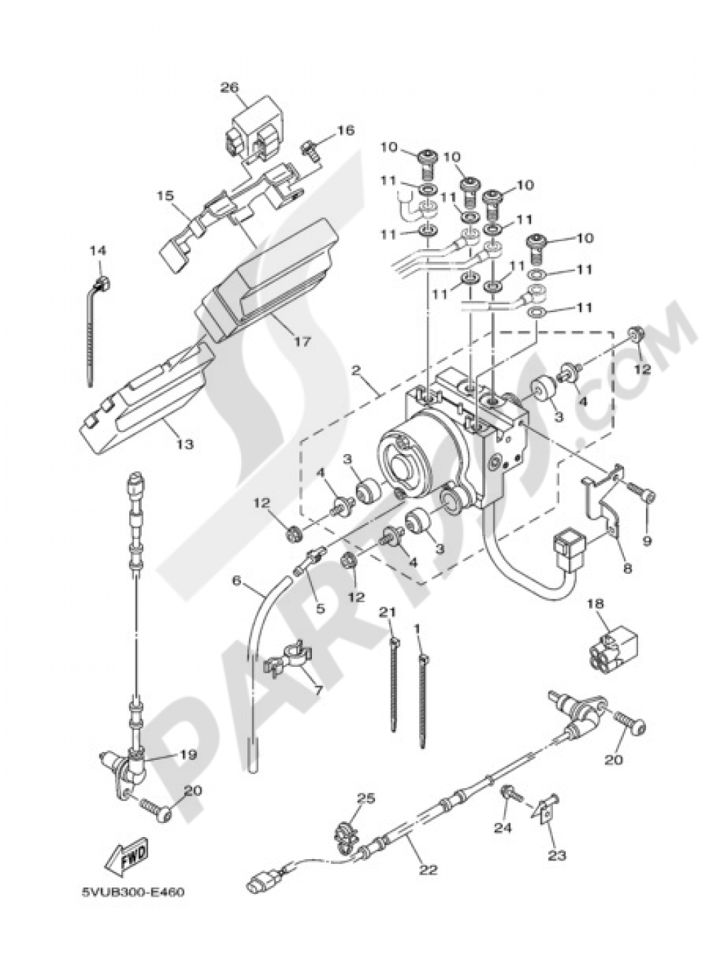 ELECTRIC EQUIPMENT 3 Yamaha T-Max ABS 2007