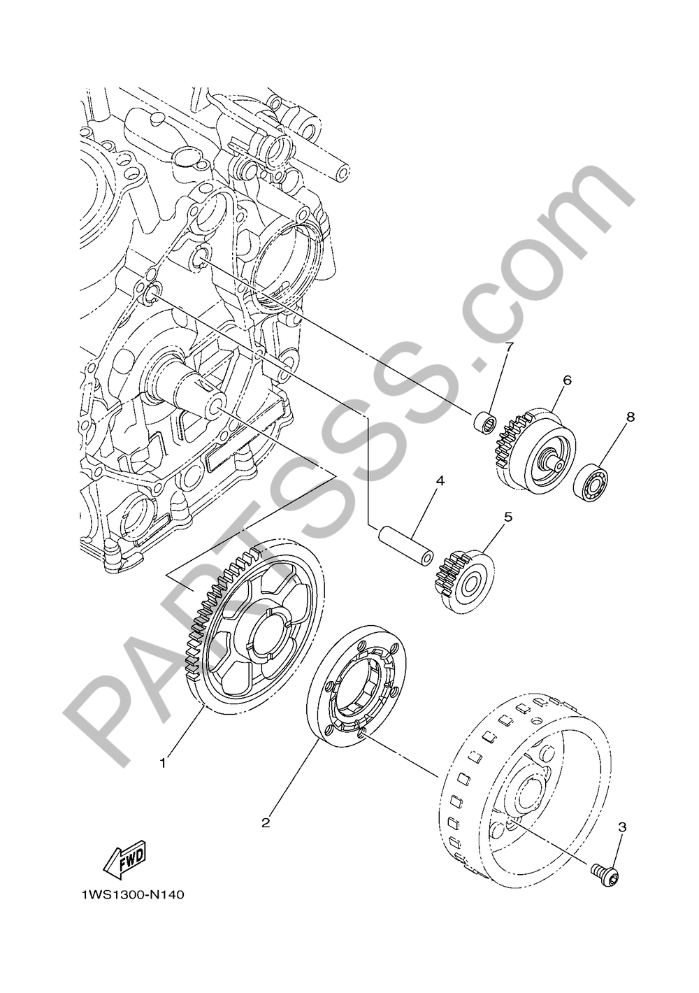 ARRANQUE Yamaha MT-07 ABS 2017