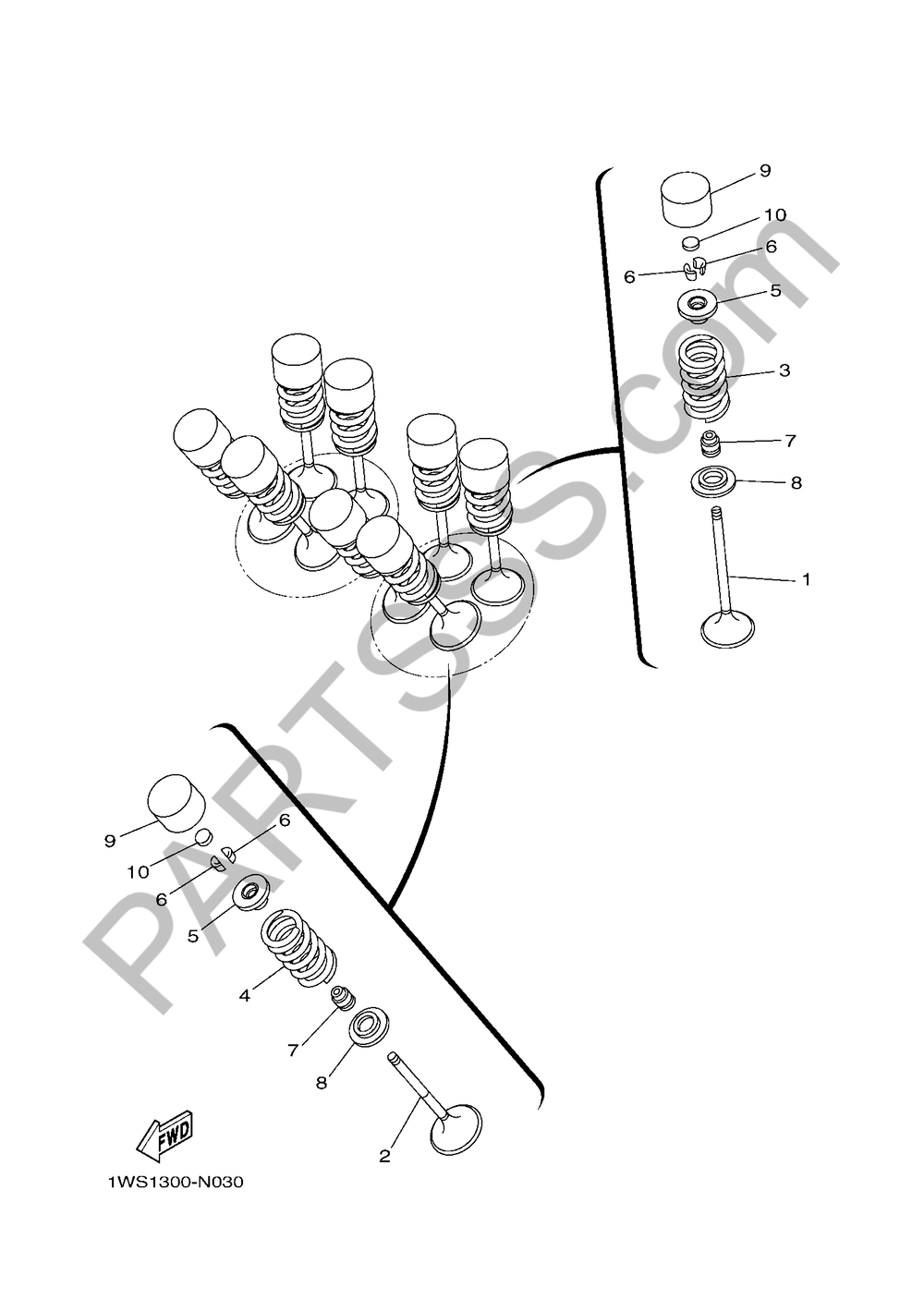 VALVULA Yamaha MT-07 ABS 2018