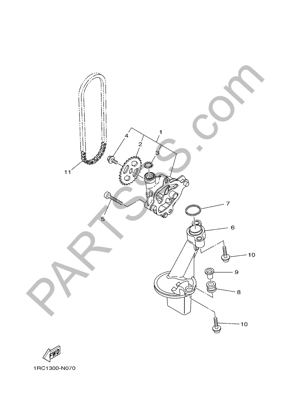 BOMBA DE ACEITE Yamaha MT-09 ABS