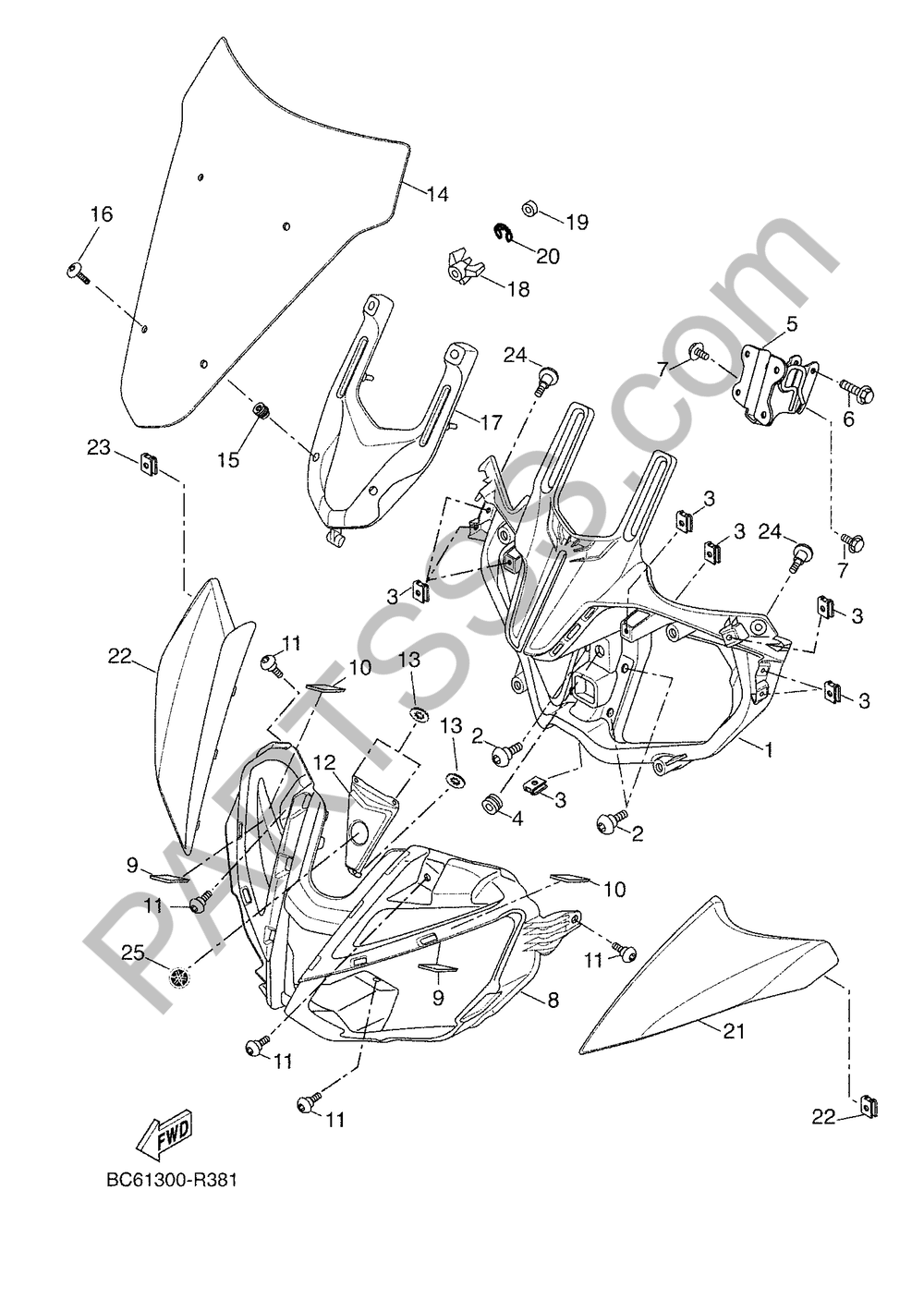 BOVEDA 1 Yamaha TRACER 700 2017