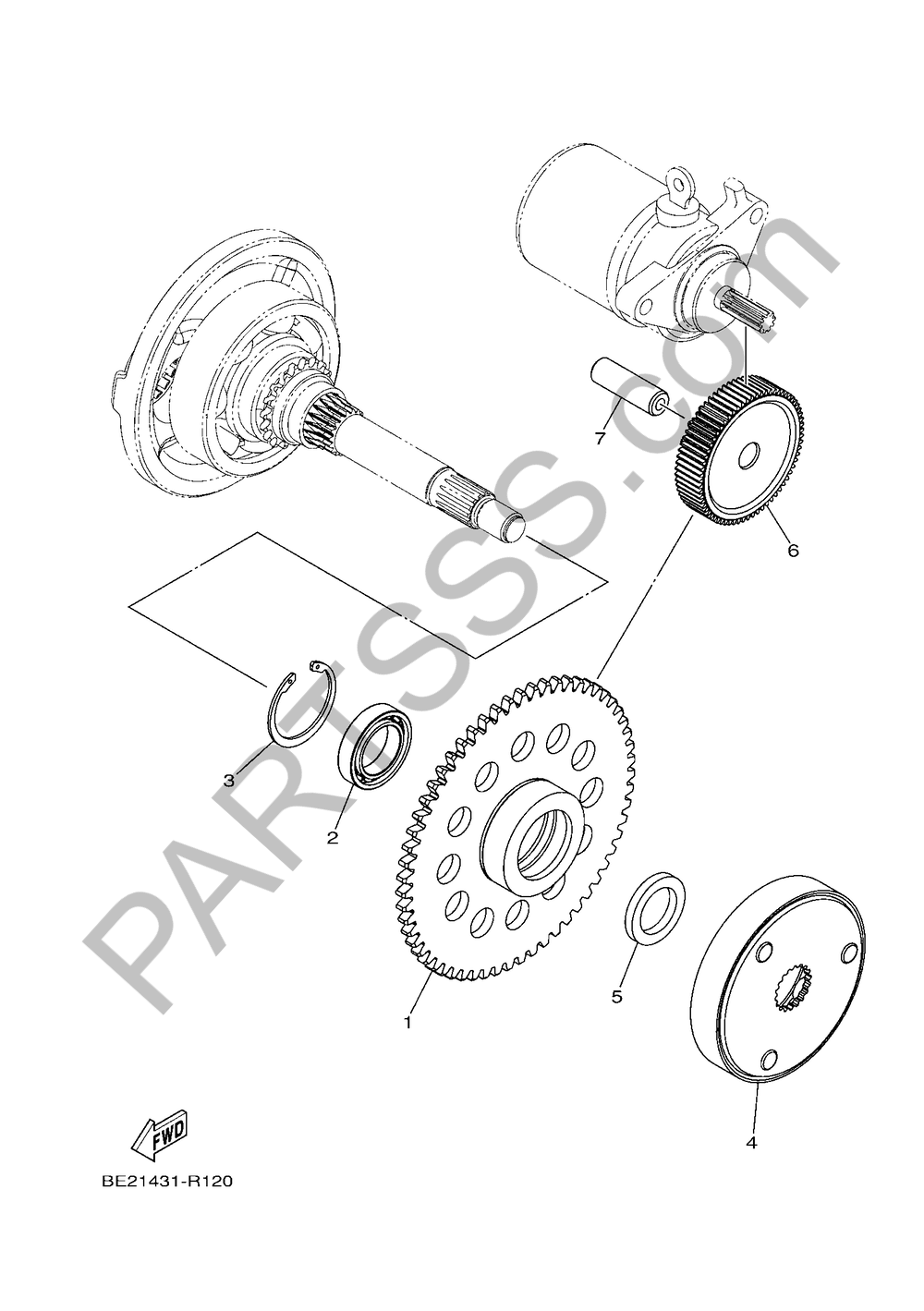 ARRANQUE Yamaha Tricity 2017