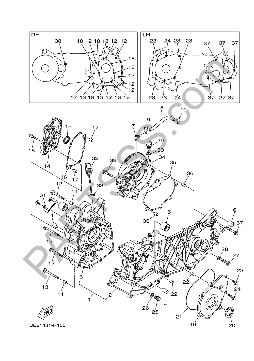 CARTER Yamaha Tricity 2018