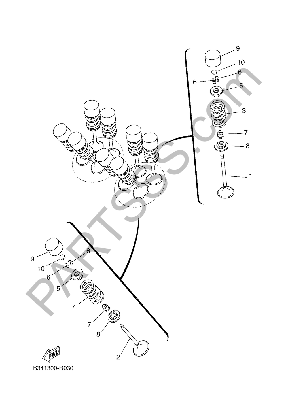 VALVULA Yamaha XSR 900 ABARTH 2016