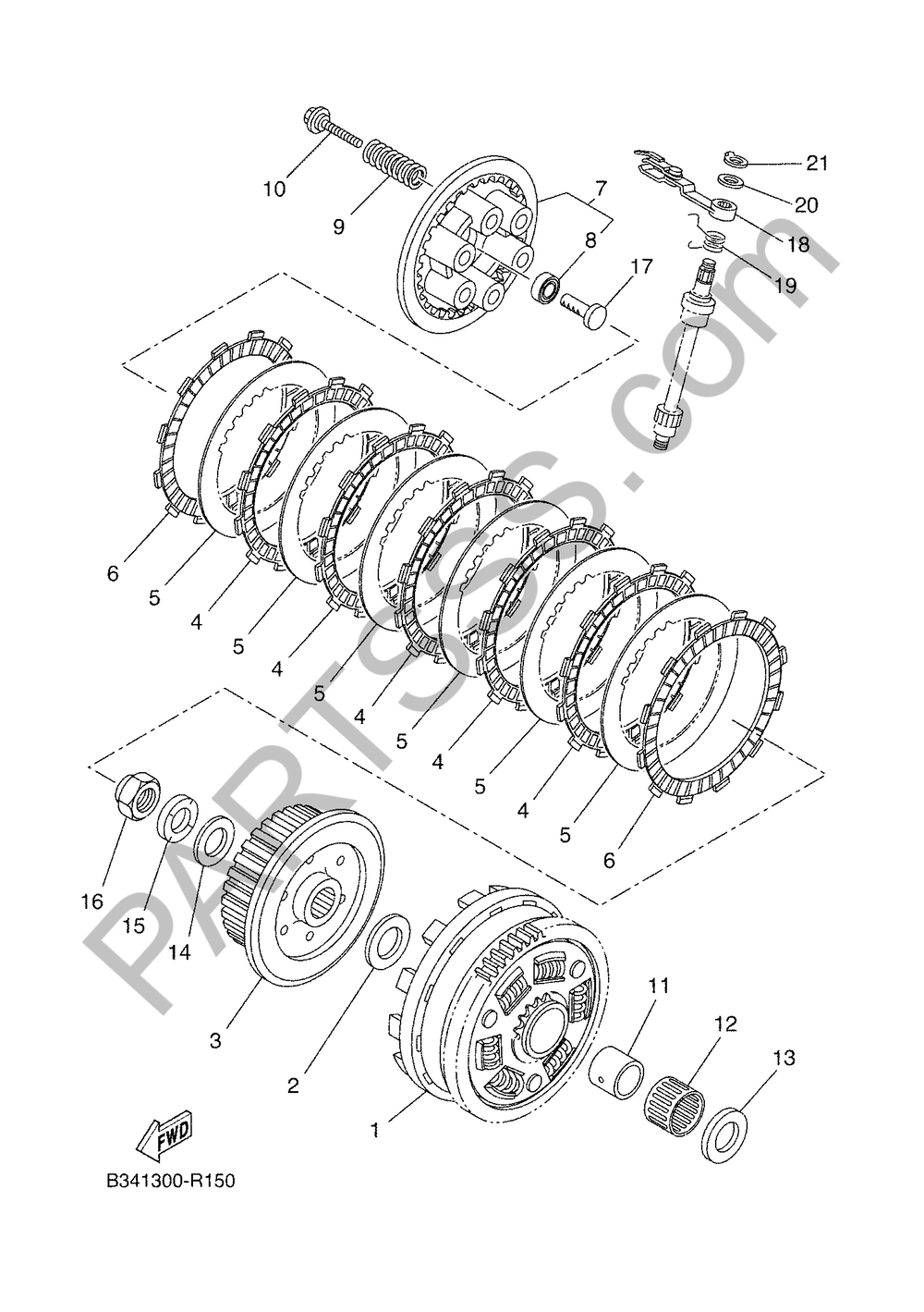 EMBRAGUE Yamaha XSR 900 ABARTH 2016