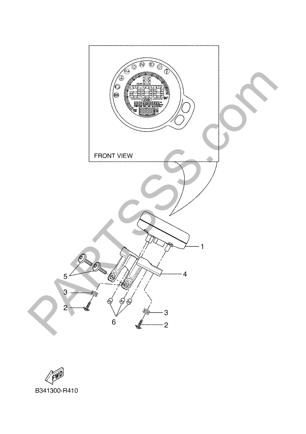 MEDIDOR Yamaha XSR 900 ABARTH 2016