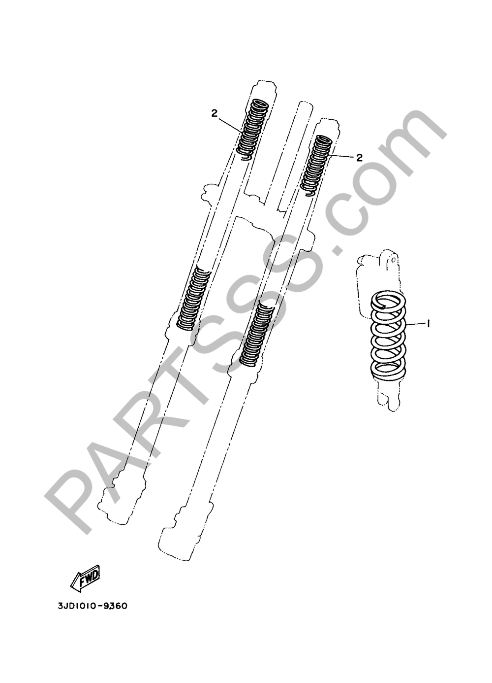 ALTERNATE FOR CHASSIS Yamaha YZ125 2017