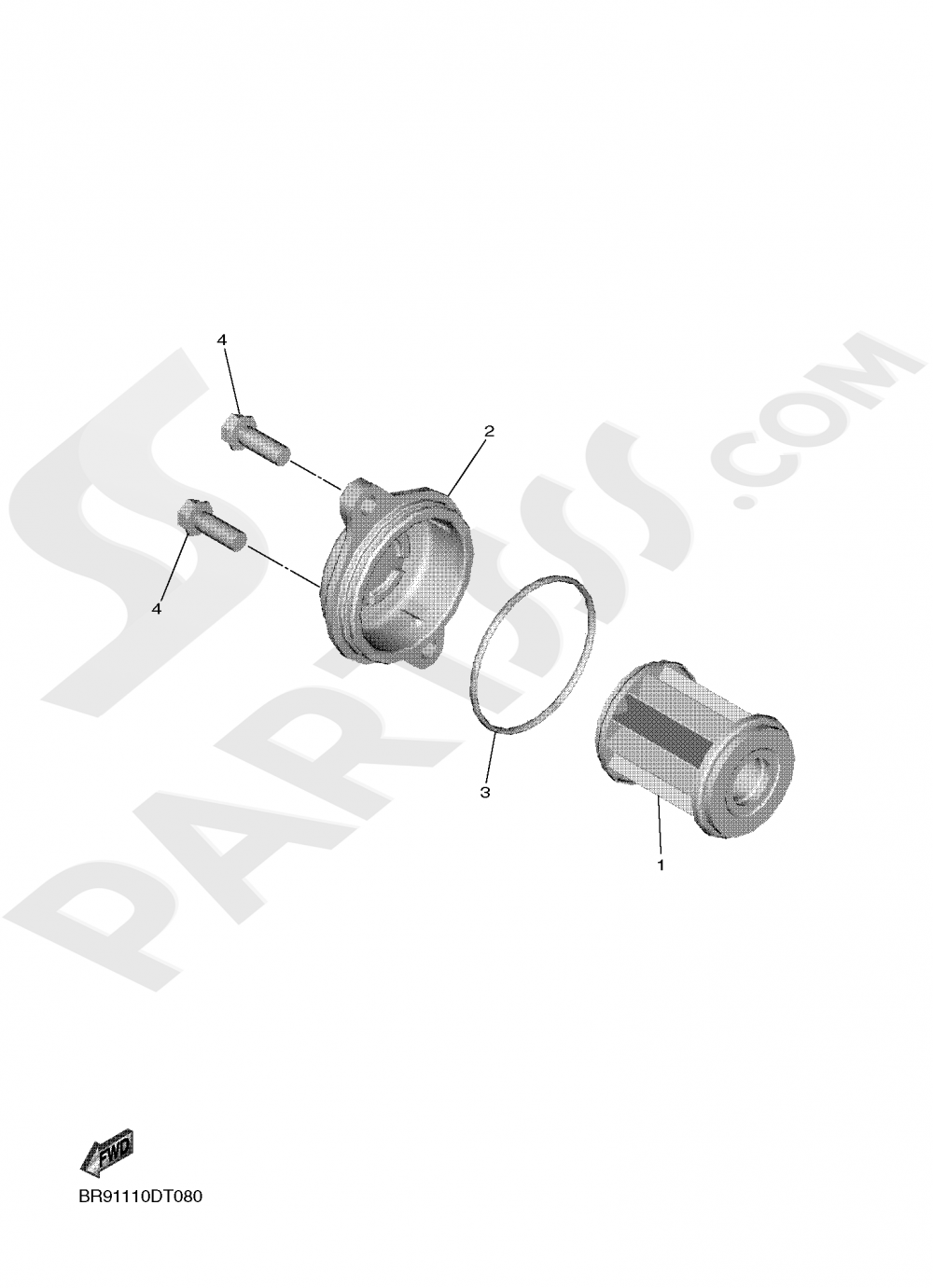 OIL CLEANER Yamaha YZ450F 2019