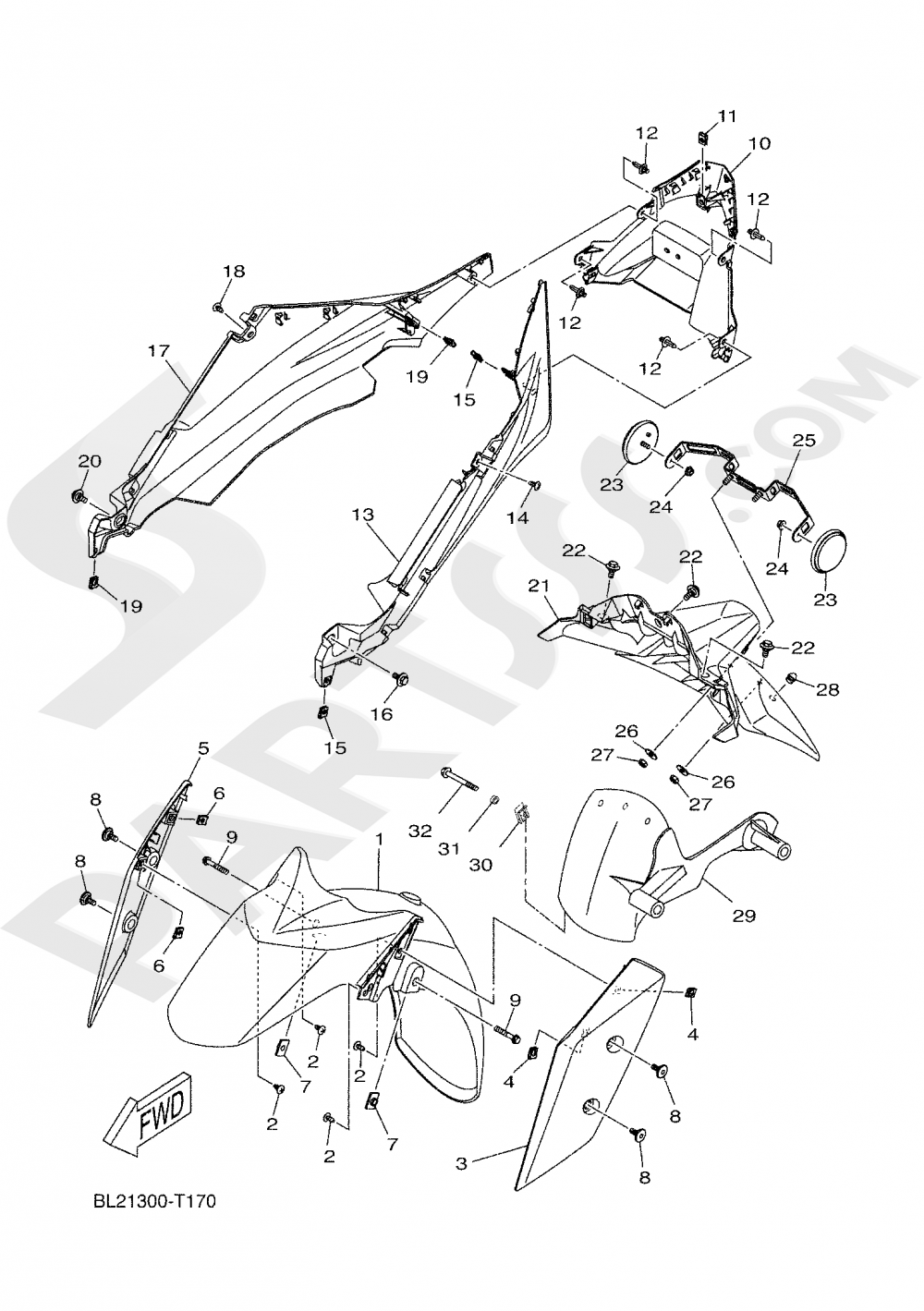 AILE Yamaha X-Max 125 ABS 2020