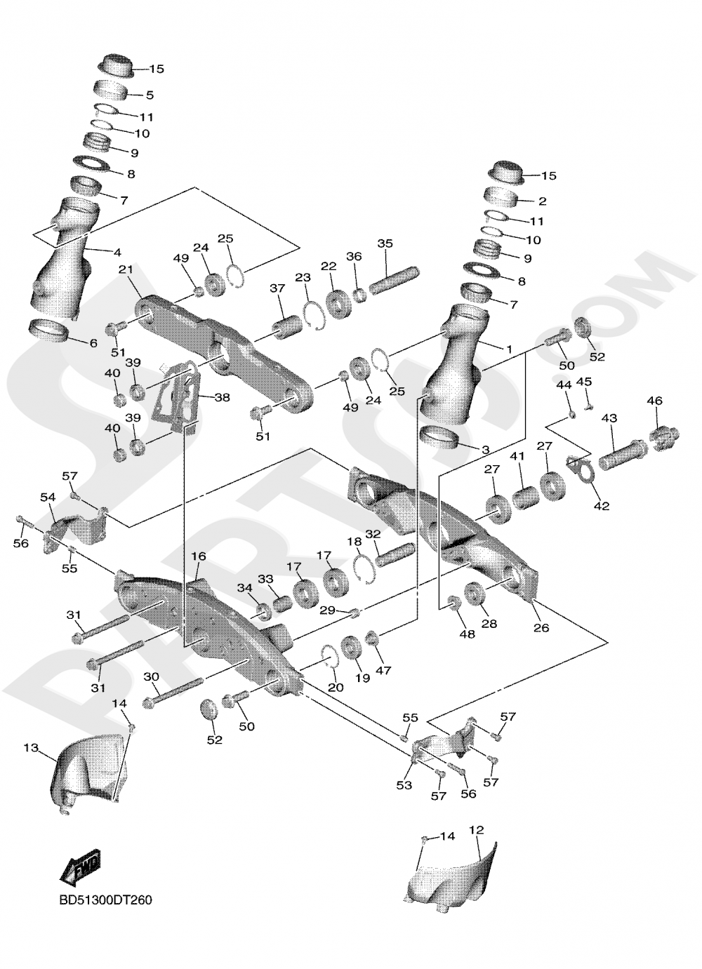 STEERING Yamaha NIKEN 2018