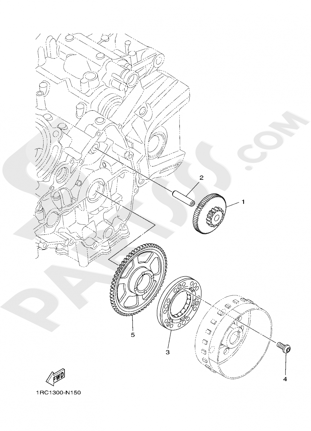 STARTER Yamaha MT-09 ABS 2019