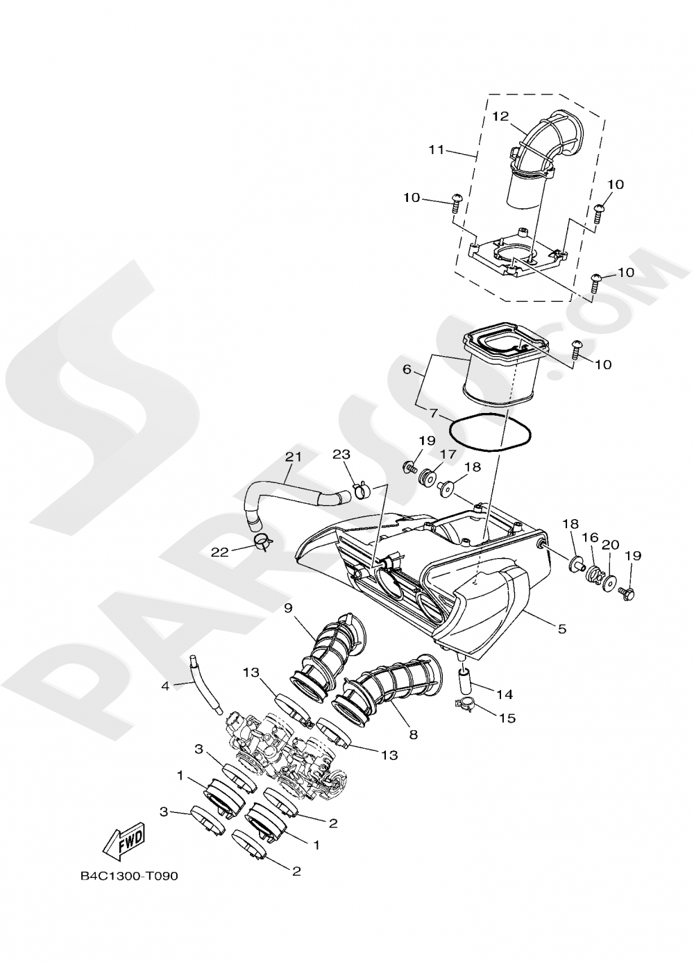 INTAKE Yamaha MT-07 ABS 2020