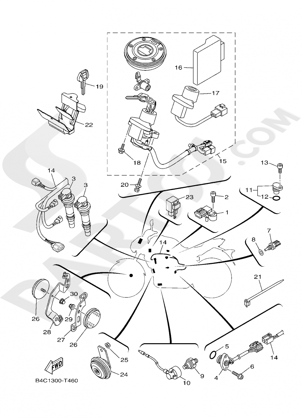 ELECTRICAL 2 Yamaha MT-07 ABS 2020