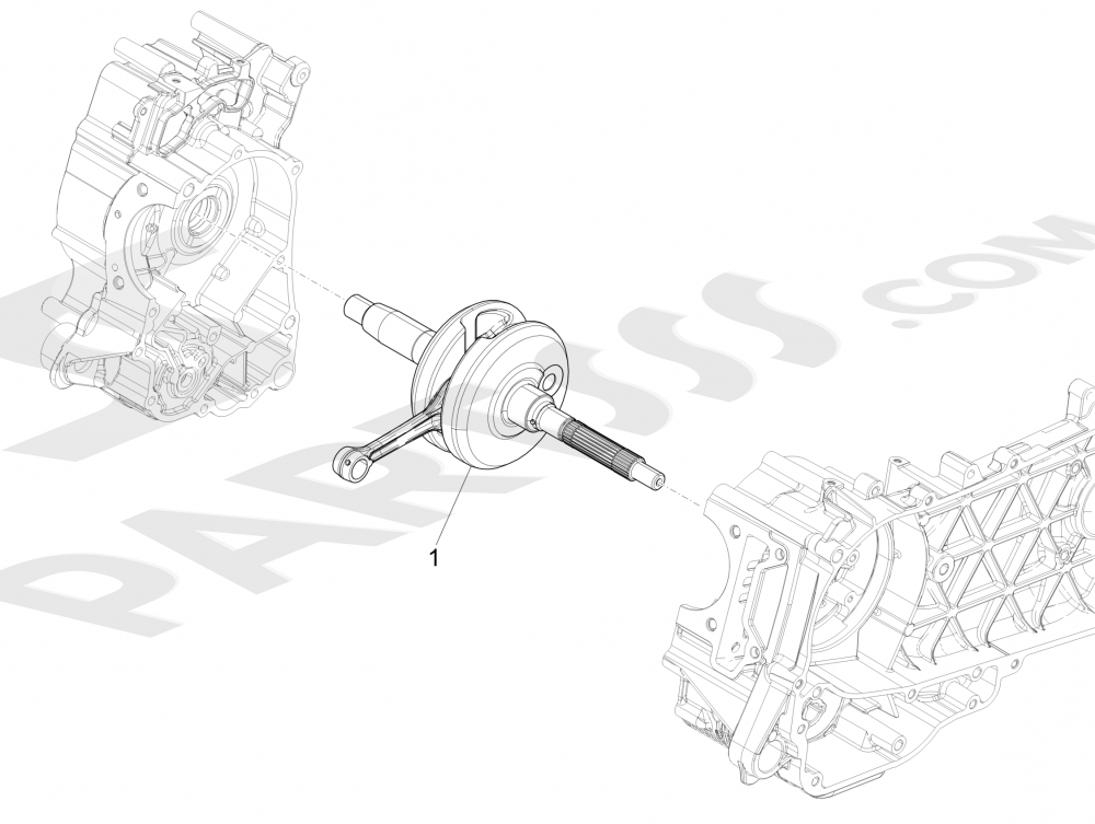 Ciguenal Piaggio Medley 125 4T ie ABS E4 2016-2019