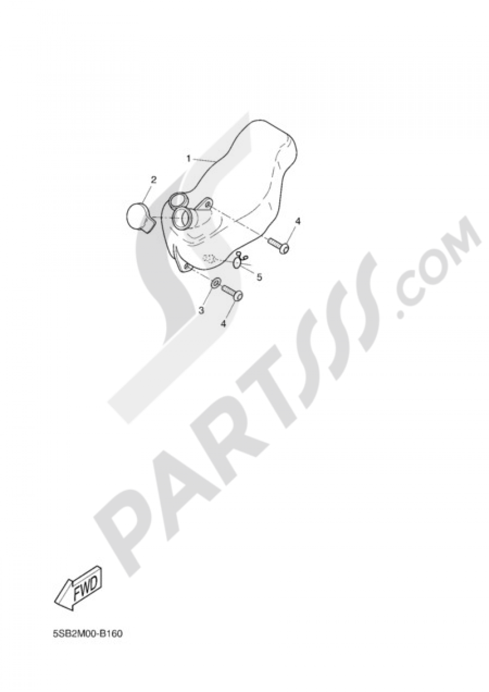 OIL RESERVOIR Yamaha AEROX REPLICA 2007