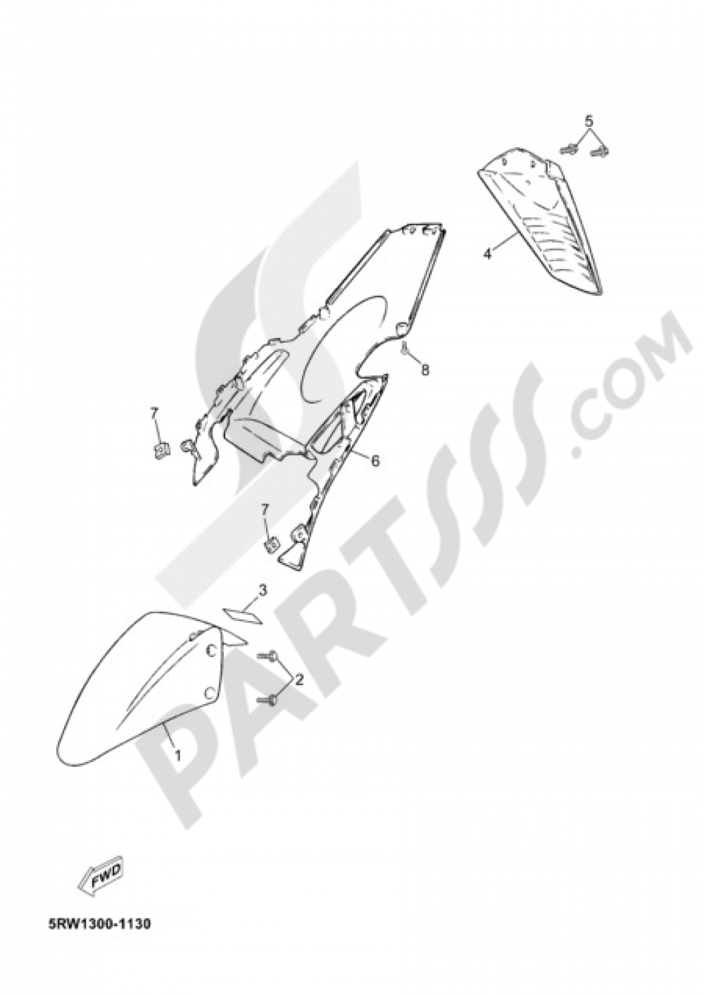 FENDER Yamaha Jog RR 2003