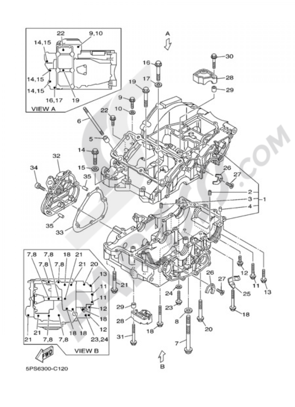 CARTER Yamaha TDM 900 2008