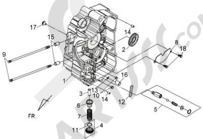 Sym MAXSYM 400 I 12 CARTER DERECHO