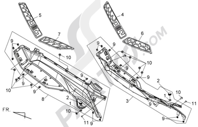 Sym MAXSYM 400 I 12 SUELO