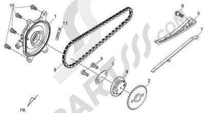 Sym MAXSYM 400 I 12 TAPA LATERAL CULATA