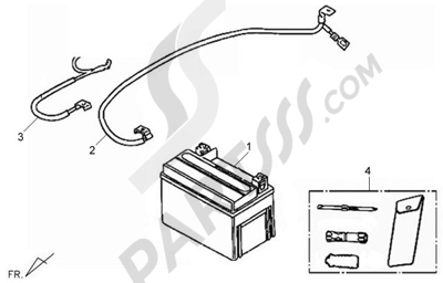 Sym ALLO 125. 分解図 純正部品をオンライン購入
