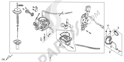 SYM ALLO125 不動者　部品取り Sym ALLO 125. 分解図 純正部品をオンライン購入