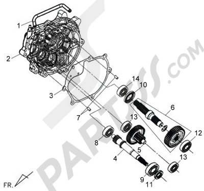 Sym ALLO 125. 分解図 純正部品をオンライン購入