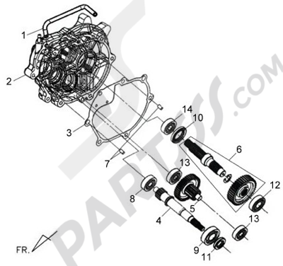 SYM JET POWER レストアベース又は部品取 Sym JET 4 125. 分解図 純正部品をオンライン購入