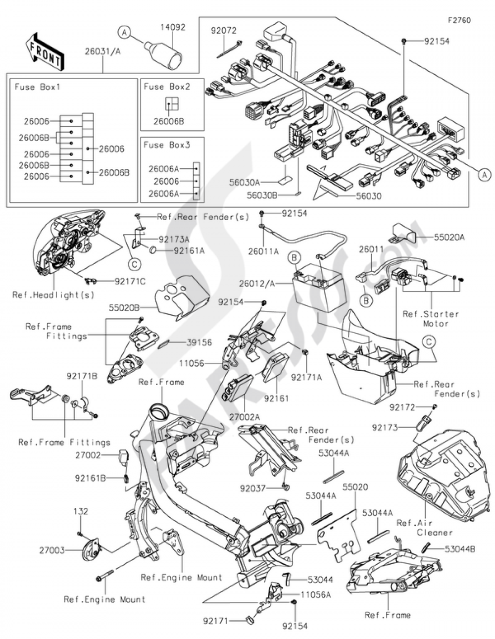 2009 - 2010 Kawasaki ER-6n ER6n Service Repair Manual | Download