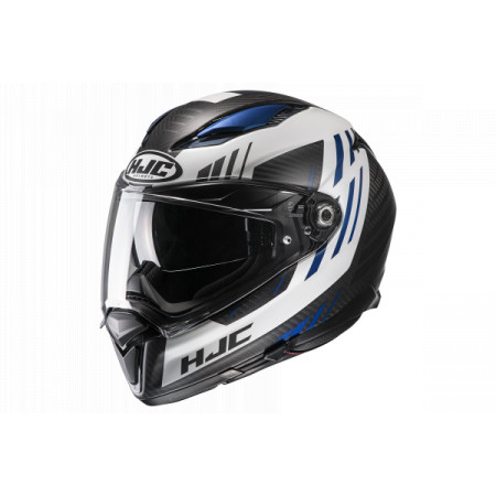 Casco hjc f70 carbon kesta nero blu | Partsss