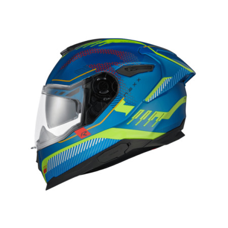 Casco nexx baron sky blue neon Partsss