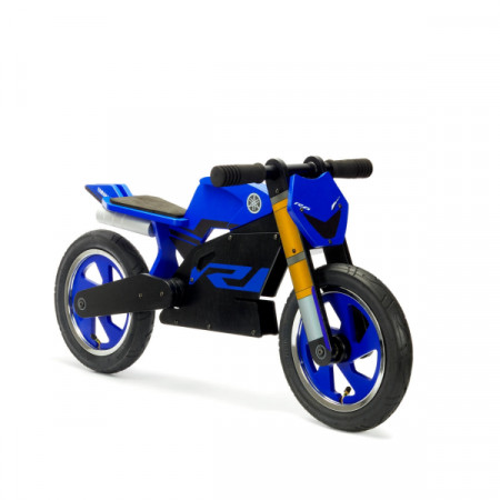 Accessorio yamaha bicicletta bilanciamento in legno per bambini yamaha  racing nero blu | Partsss