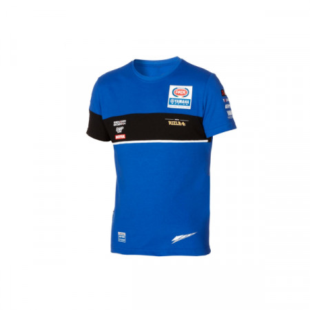 Accessorio yamaha t-shirt replica del team ufficiale yamaha wsbk