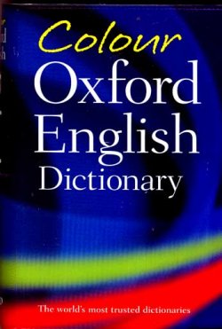 Colour Oxford English Dictionary