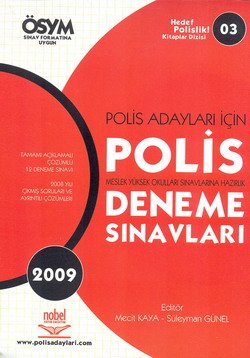 Hedef Polislik! Kitaplar Dizisi-3: Polis MYO Sınavlarına Hazırlık Deneme Sınavları