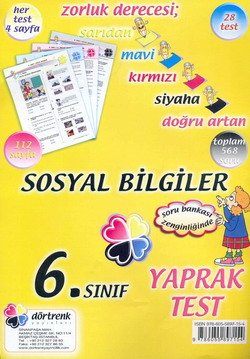 6. Sınıf Sosyal Bilgiler Yaprak Test