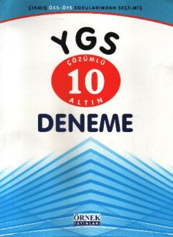 YGS Çözümlü 10 Altın Deneme