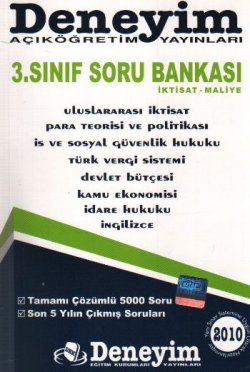 AÖF 3. Sınıf Soru Bankası (İktisat-Maliye)