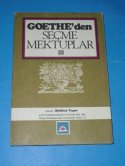 Goethe'den Seçme Mektuplar III