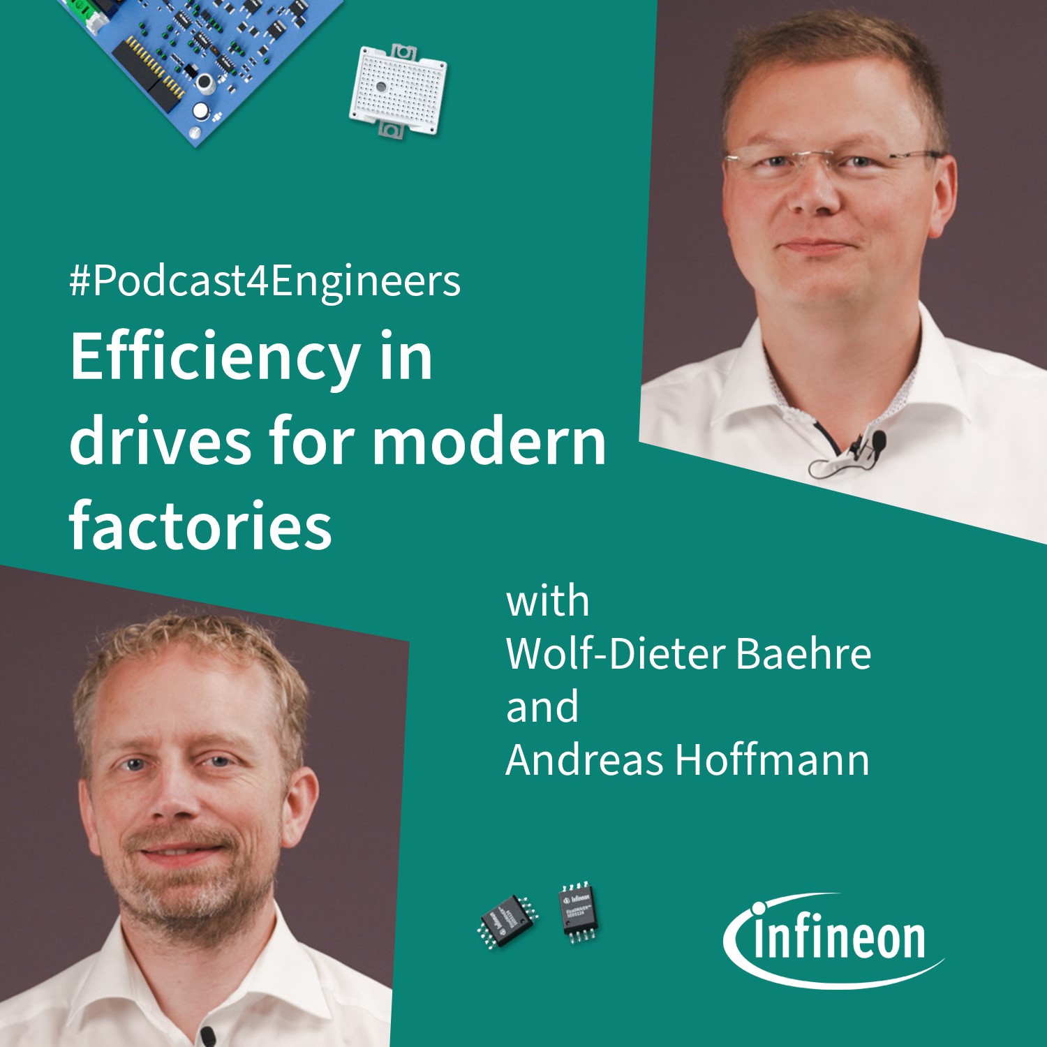 Efficiency in drives for modern factories with Wolf-Dieter Baehre and Andreas Hoffmann episode artwork