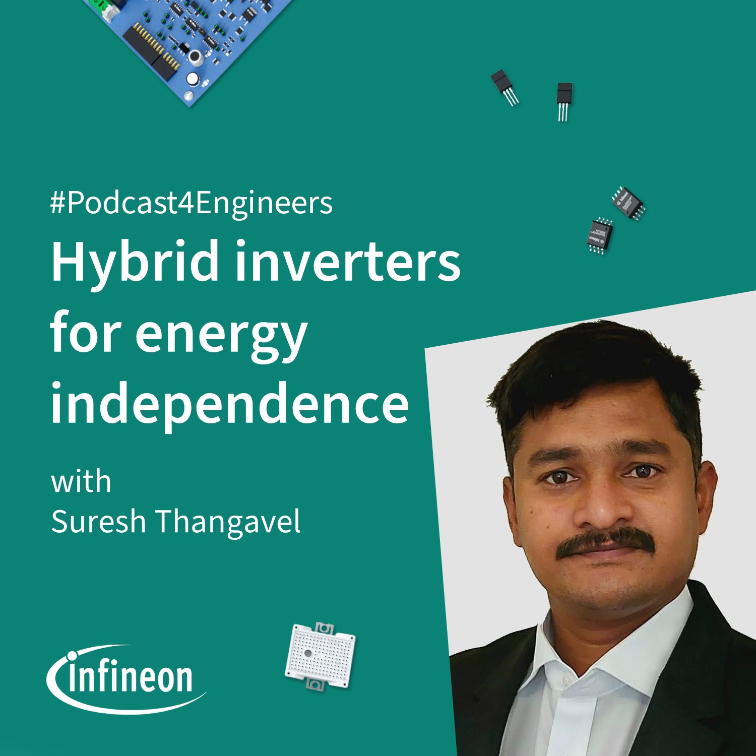 Hybrid inverters for more energy independence with Suresh Thangavel episode artwork