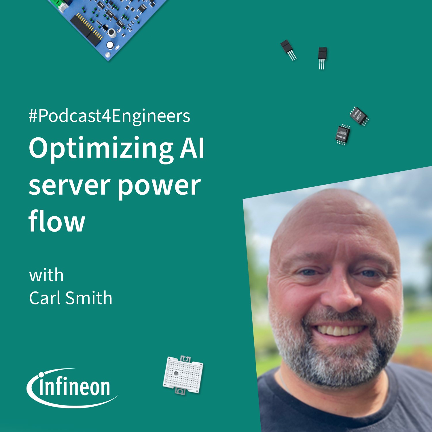 Optimizing AI server power flow with 48 V architectures and vertical power delivery episode artwork