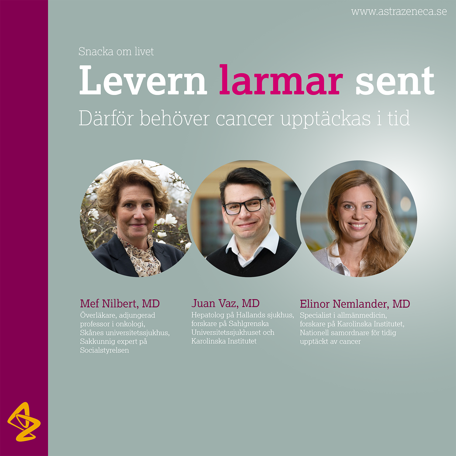 Levern larmar sent – därför behöver cancer upptäckas i tid episode artwork