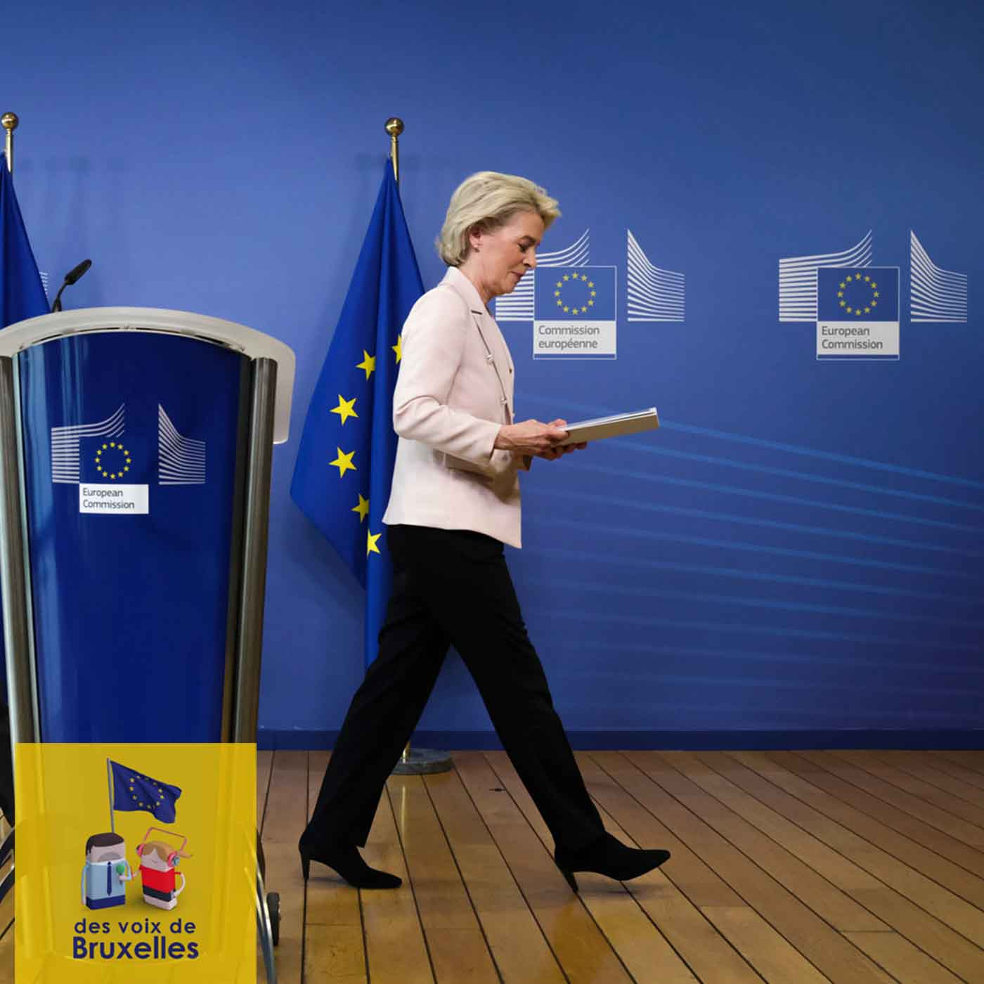 VDL rempilera-t-elle pour un second mandat à la tête de la Commission européenne? — des Voix de Bruxelles cover
