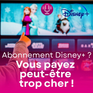 Ne payez pas trop cher pour Disney+ !