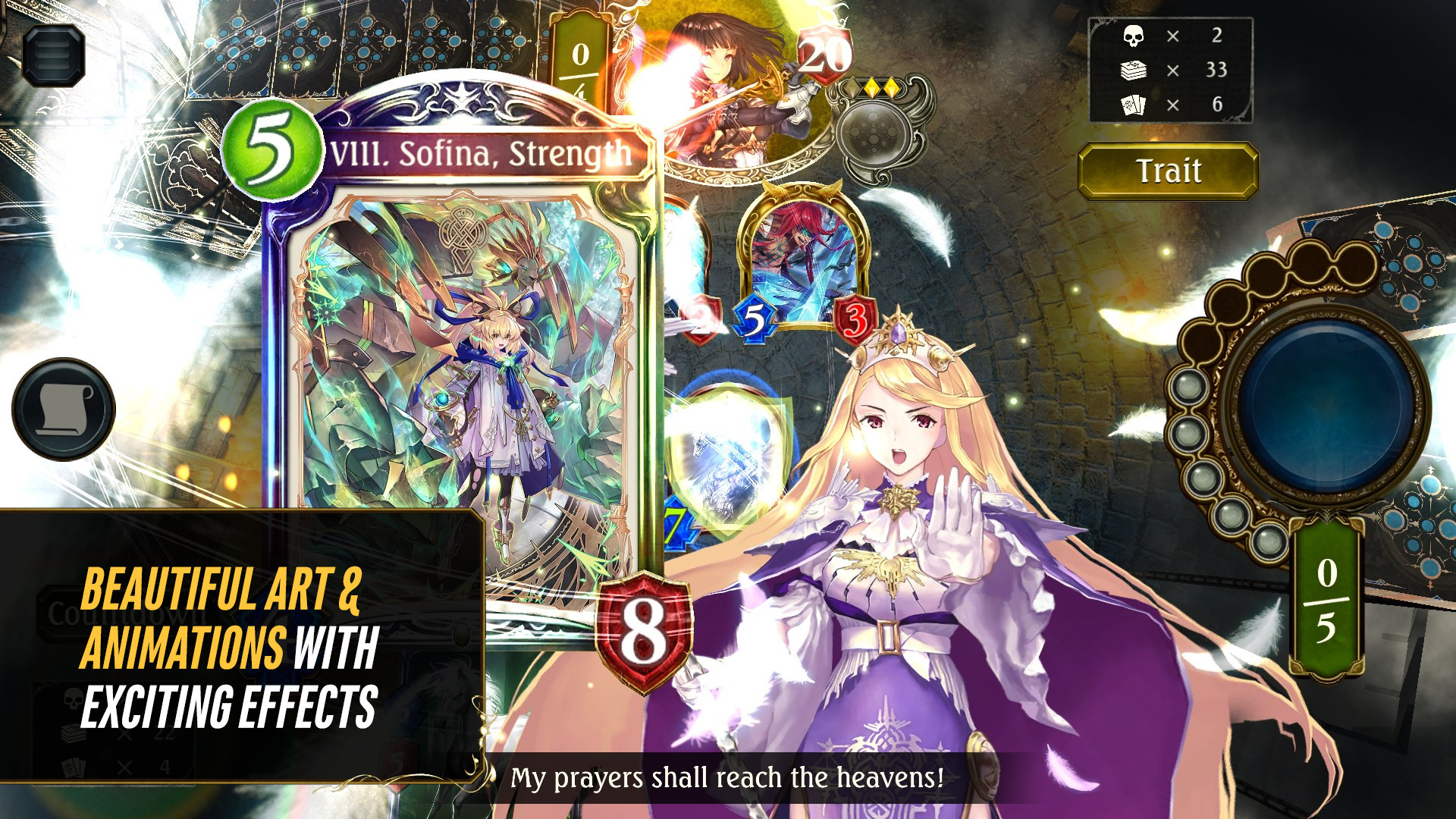 Скриншот из игры Shadowverse - 2